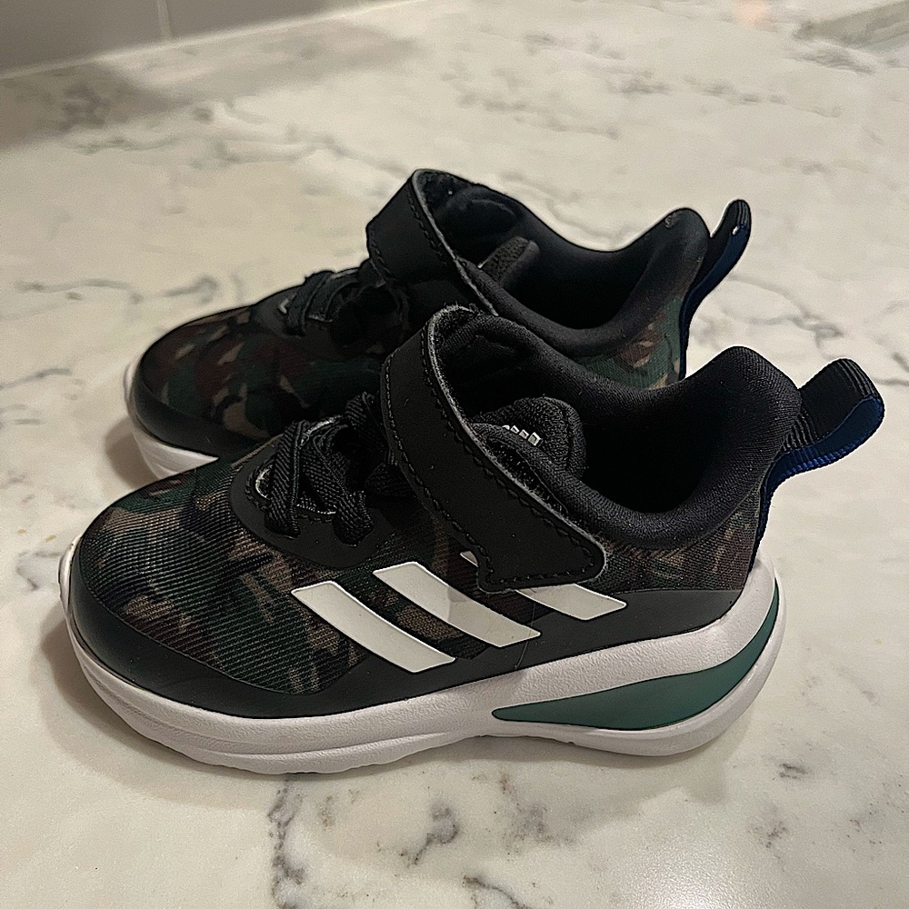 Toddler Camo Adidas Sneakers